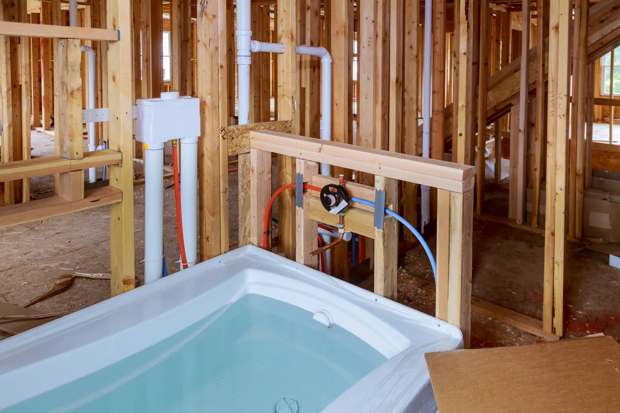 Bathroom plumbing updates