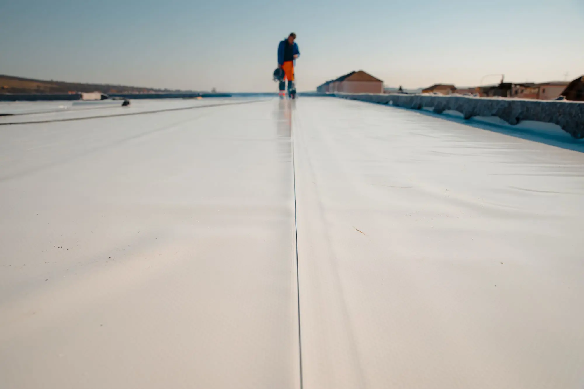 Flat roofing services