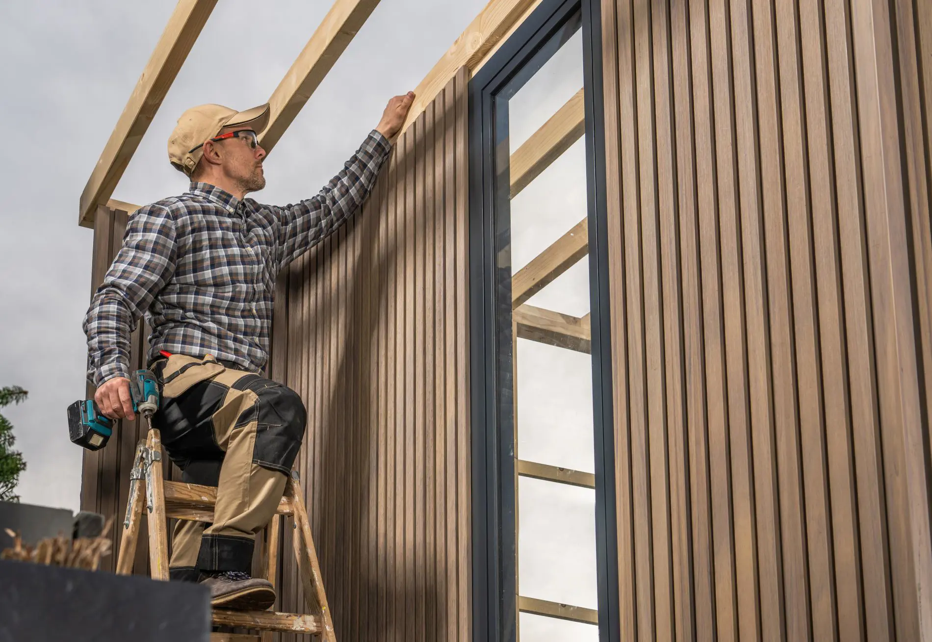 Insulated siding installation